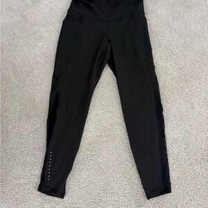 Old Navy Women's Black Leggings with Side Detail